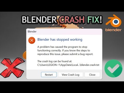Blender Crash? Here’s How to Get Your Files Back!