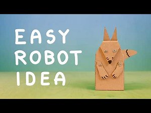 DIY Cardboard Squirrel Robot | Simple and Fun Craft Project