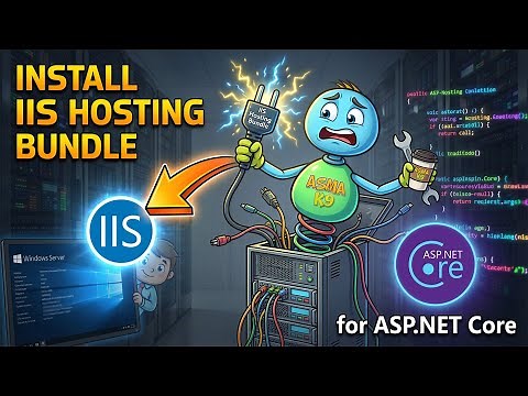 How to Install ASP.NET Core IIS Hosting Bundle