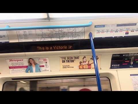 London Underground Victoria Line Announcements to Victoria