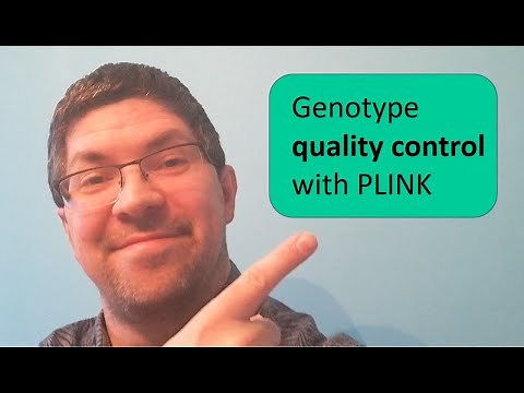 Genomics in practice - SNP data quality control with PLINK