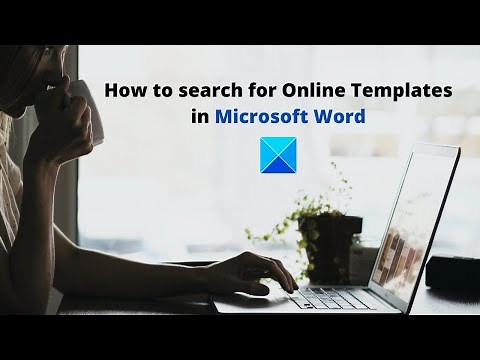 How to search for Online Templates in Microsoft Word