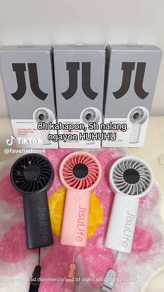 Juicy Jisulife Handheld Portable Fan Review
