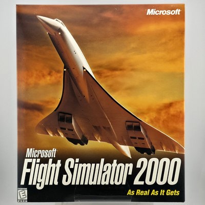 Microsoft Flight Simulator 2000, 1999, Big Box, New & Sealed 659556138837| eBay