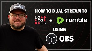 How to Dual Stream To Locals   Rumble Using OBS Studio