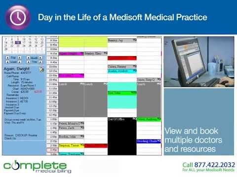 Medisoft Demo- Front Office: Scheduling, Patient Entry, Patient Collections