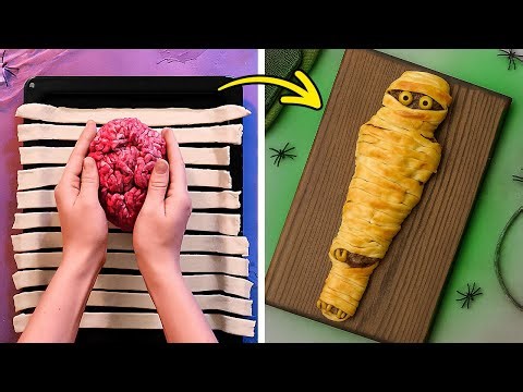 🍕FOOD RECIPES FOR HALLOWEEN 🎃💀 Simple DIY Ideas for a Fun Party