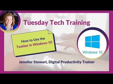 How to Use the Taskbar in Windows 10