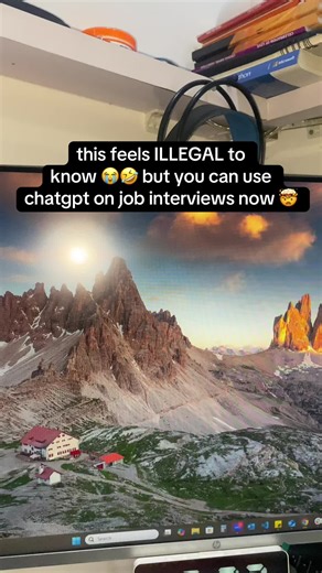 Interview feels easier with ai #foryou #job #jobinterview #ai #careers
