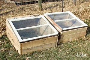 How to Build a Cold Frame Out of Pallets - Roots & Boots