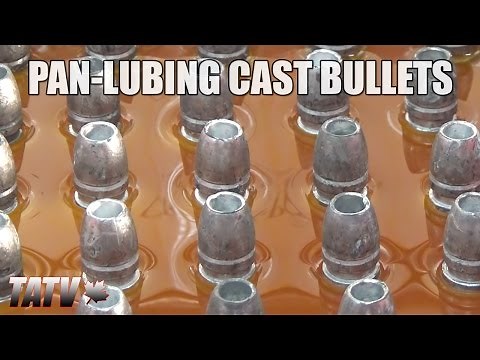 Pan-Lubing Cast Bullets