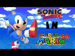 SM64EX-COOP : Custom Sonic the Hedgehog Character Moveset!