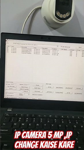 How To Change IP Camera IP Address | How To Find IP Address Any Brand #ipcctv #ipcamera #electrical