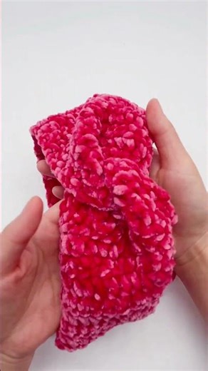 👸👸👸Velvet Twist Headband Crochet Tutorial | DIY | Shorts