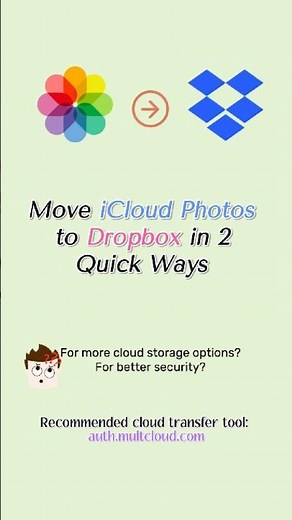Transfer iCloud Photos to Dropbox Automatically | Step-by-Step Guide #multcloud #cloudstorage