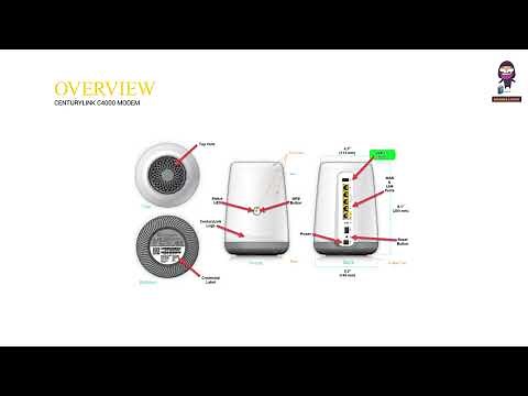 CenturyLink C4000 Wi-Fi 6-Router Modem User Manual
