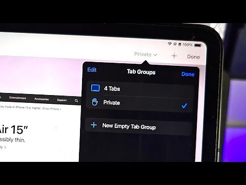 How To Turn Off Private Browsing on iPad