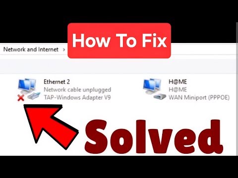 Fix "Network Cable Unplugged" Error in Windows 10 / 11 | Easy Step-by-Step Guide