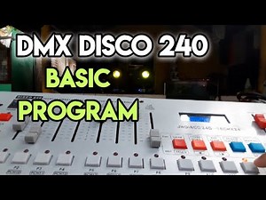 DMX disco 240 Basic Program with Beam 230