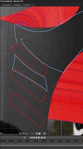 Blender Helmet | Space Marine Tutorial | Ep8 Highlights #BlenderTutorial #3DModeling #SpaceMarine2