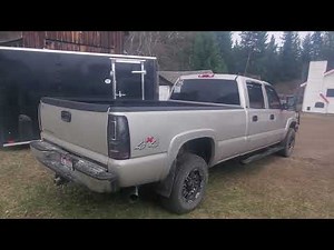 2006 Chevy 2500HD LBZ Duramax Diesel With 4" MBRP Straight Pipe Exhaust Sound!!!