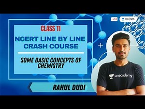 Basic Concepts of Chemistry | NCERT Line by Line Crash Course | Chemistry | Class 11th | Rahul Dudi