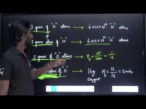 Basic Concepts of Chemistry 🔥 Atomic Mass & Mole Concept | IIT JEE & NEET 2026 | Sukumar Sir