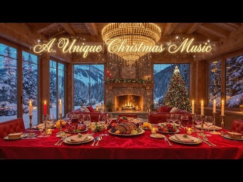 ❄️ Peaceful Christmas Meditation with Snowfall | Deep Sleep, Relaxation & Holiday Healing Music