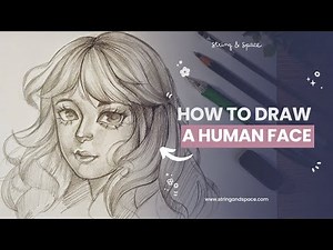 How to Draw a Face | Step-by-Step Guide to Sketching a Human Face | Beginner friendly