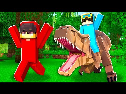 Using the DINOSAURS MOD in Minecraft!