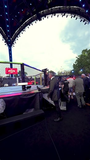 The 🐐 getting warm 🙌 #UFCWhiteHouse #ufc #mma #brucebuffer LIVE on @Paramount Presented by @Crypto.com @Ram Trucks