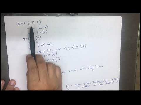 KMP Algorithm for String Matching