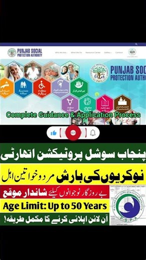 Punjab Social Protection Authority Jobs 2025 | Apply Online for PSPA Jobs 2025 | Latest Govt Jobs