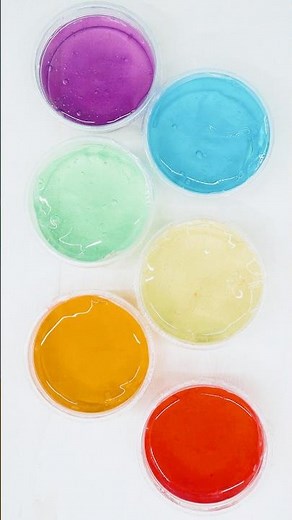 Learn Colors with Squishy Rainbow Goo! 🌈✨