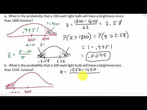Normal Distribution Word Problems