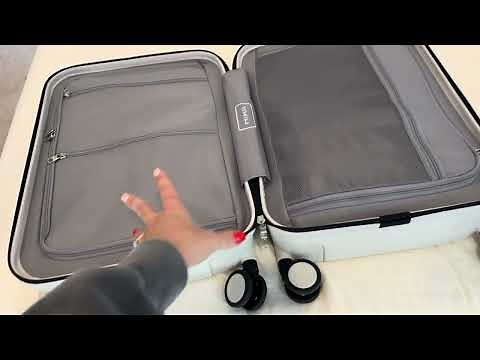 Review: Mixi Carry On 20" PC Hardshell Luggage with TSA Lock