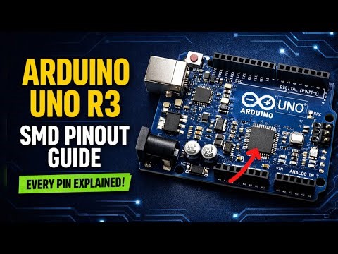 How to Use Arduino Uno R3 SMD: Every Pin Explained! ⚡