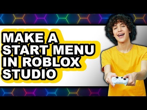 How to Make a Start Menu in Roblox Studio (easy Method)