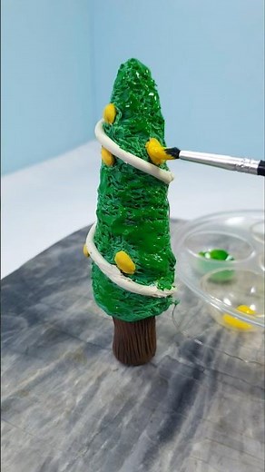 Christmas Tree 🎄 with Clay 💖