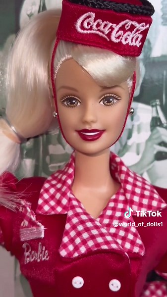 Vintage Barbie Coca Cola 1998 Collectible Doll | Barbie Collector