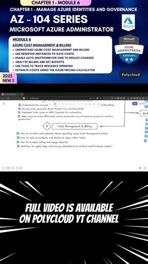 Azure Cost Management Full Tutorial | Save Money in Azure | AZ-104 Hands-On for Beginners