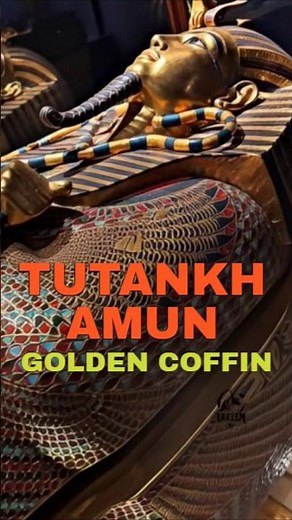 Tutankhamun Golden Sarcophagus #ancientegypt #egyptianmummy #pharaoh