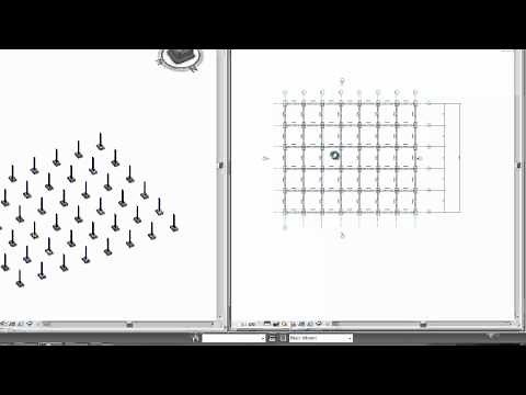 Revit Structure Basics, Grids, Columns, Beams and Beam Systems