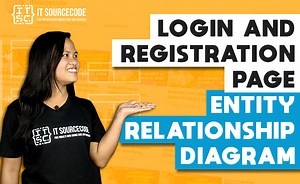 ER Diagram for Login and Registration Page