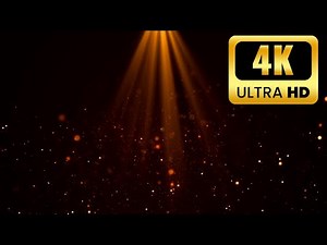Golden Radiance Background | Mesmerizing Gold Glitter Art | Seamless Loop | 4K Ultra HD