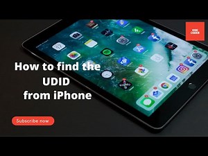 How to Find the UDID for iPhone | How to Find UDID of iPhone or iPad without iTunes