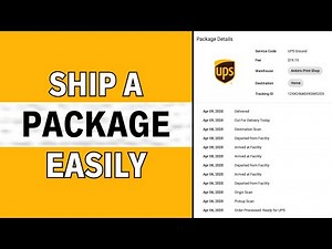 How To Ship a Package on UPS | 2025