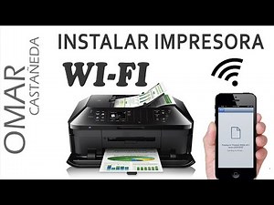 INSTALAR IMPRESORA WI-FI (PC, IPHONE O IPAD)