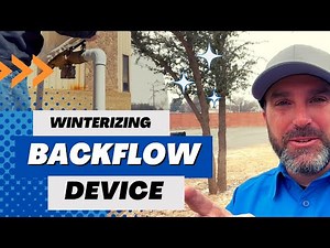 Winterize Your Sprinkler System In Texas | Backflow Device
