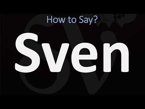 How to Pronounce Sven? (CORRECTLY)
